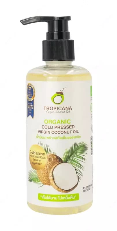 Кокосовое масло первого холодного отжима Tropicana 100 мл — 3