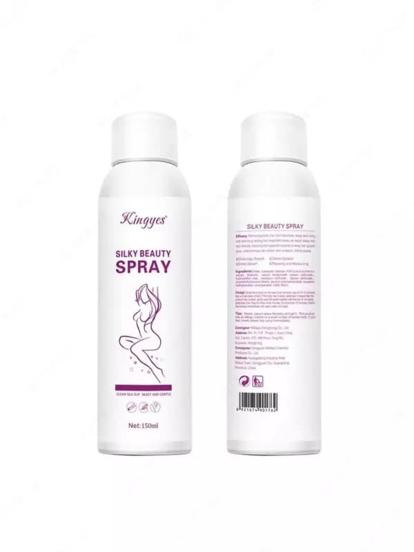 Спрей для удаления волос, для депиляции silky beauty spray — 4