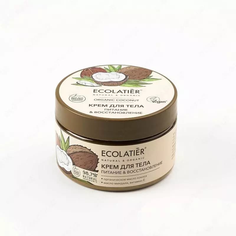 ECL GREEN Крем для тела ORGANIC COCONUT, 250 мл