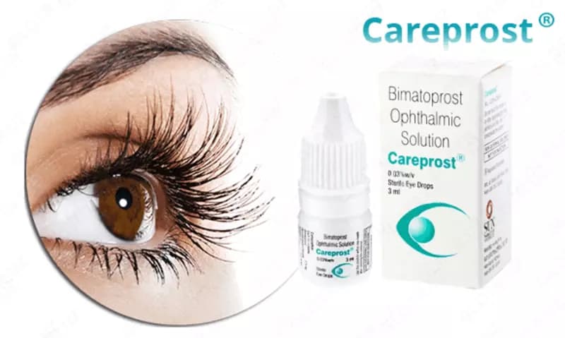 Средство для увеличения ресниц Careprost (Карепрост) Bimatoprost Ophthalmic Solution — 1