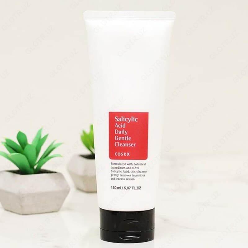 Пенка для умывания с салициловой кислотой COSRX Salicylic Acid Daily Gentle Cleanser 150 мл — 1