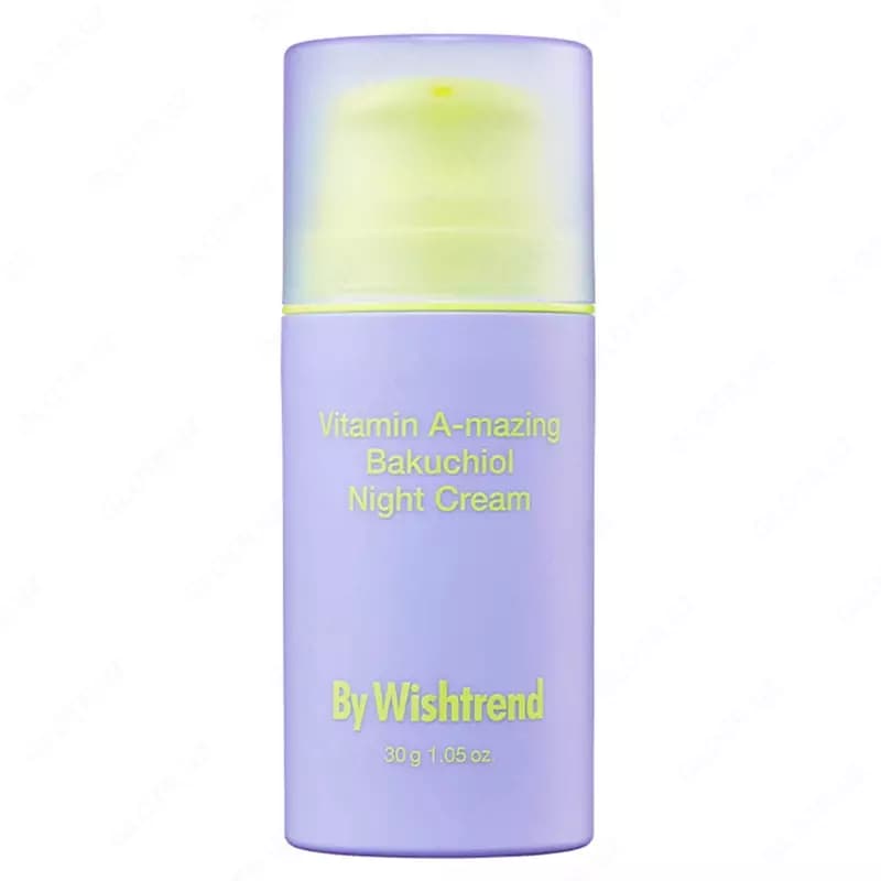 Ночной крем с ретинолом и бакучиолом By Wishtrend Vitamin A-mazing Bakuchiol Night Cream — 1