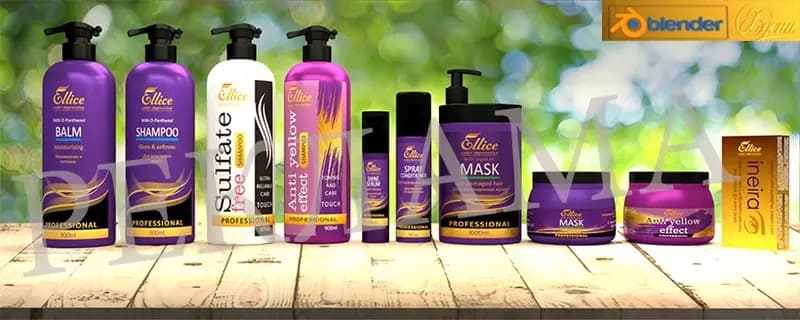 Шампунь Для сухих и поврежденных волос ELLICE SHAMPOO — 2