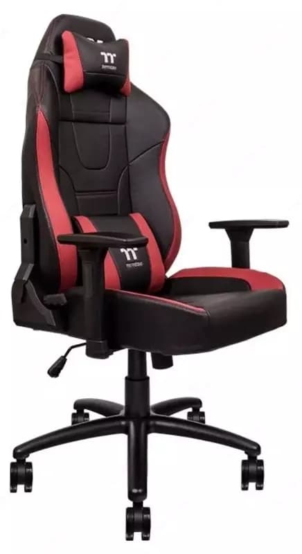 Компьютерное игровое кресло Thermaltake U Comfort Black-Red. — 2