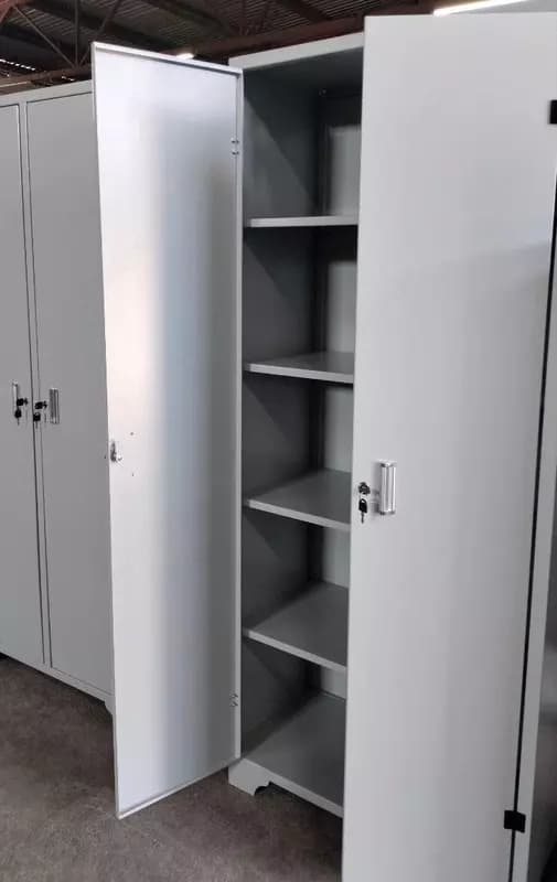 Металлический шкаф (двухдверный) для документов "Metalcraft" 5 полок, 800х400х2000 мм — 2