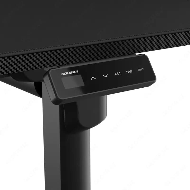 Игровой компьютерный стол (электропривод) ”Cougar” E-Grav 180 Black EU (Арт. - 46181) Черный — 3