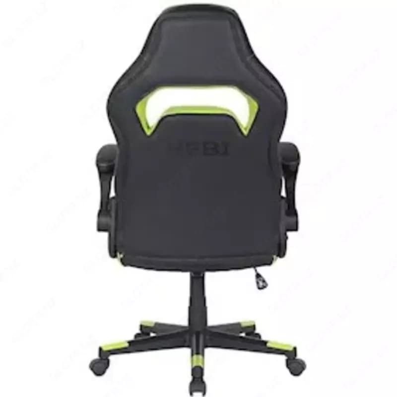 Игровое кресло 2E GAMING HEBI Black/Green — 3