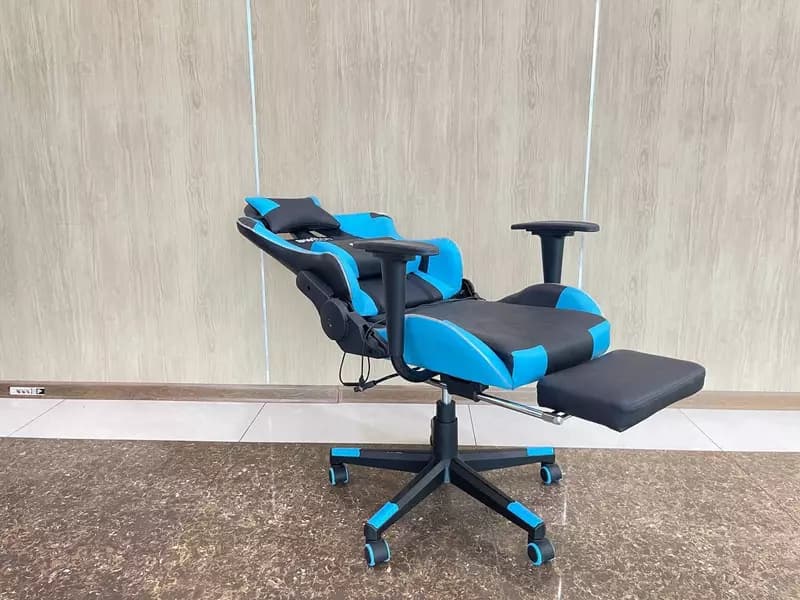 Игровое кресло Model:5727 black dark blue — 4