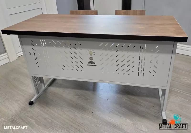 Школьная парта с двумя стульями "Metalcraft" 2-х местная, ЛДСП 16 мм — 3
