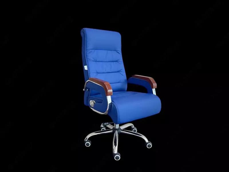 Офисное кресло Model: 818 blue — 1
