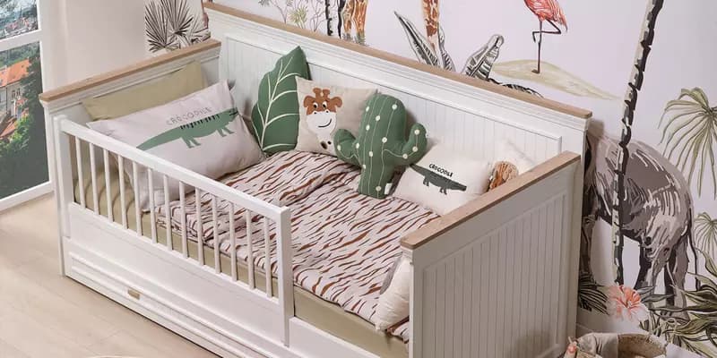 Диван-кровать коллекции ”Monte” toddler с тентом от Almila (Турция) 🇹🇷 — 3