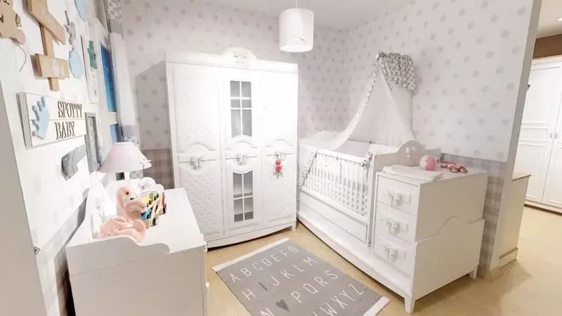 Комплект мебели для новорожденных "Spotty" от Almila (Турция) — 2