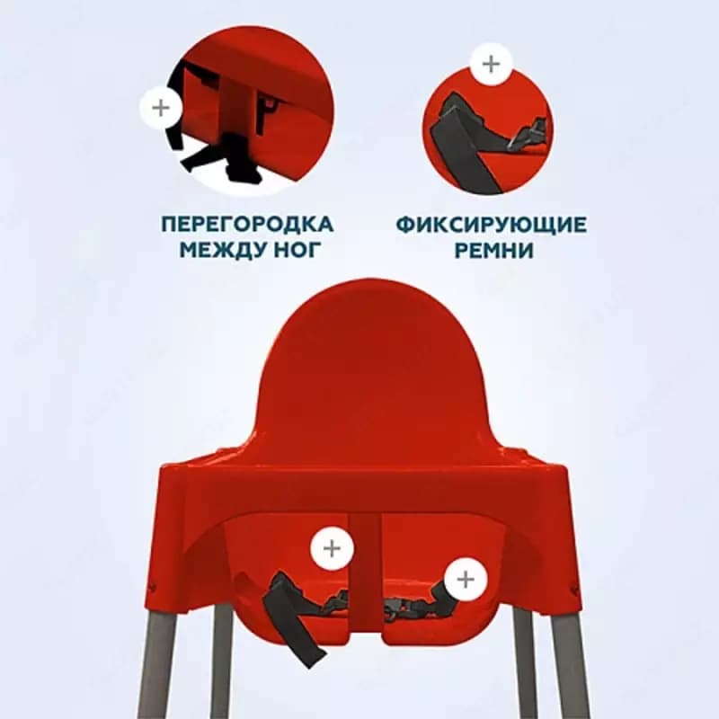 Детский стул для кормления BQ BCH002 Red — 3