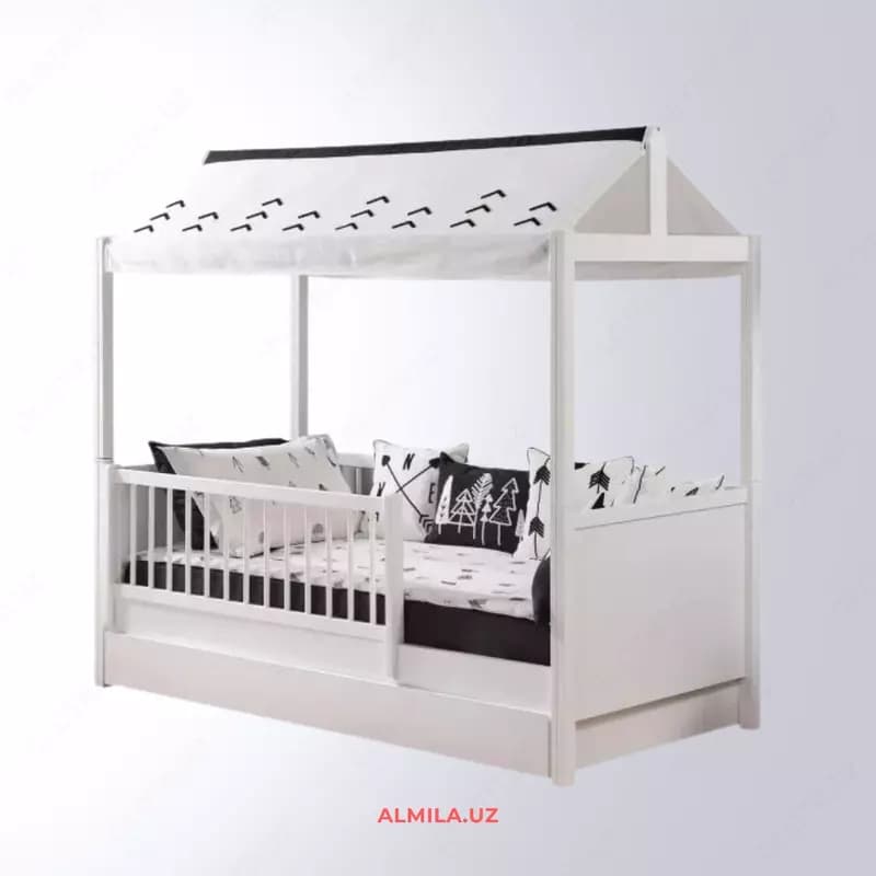 Кроватка-домик с тентом от Nordic Almila (Турция) — 1