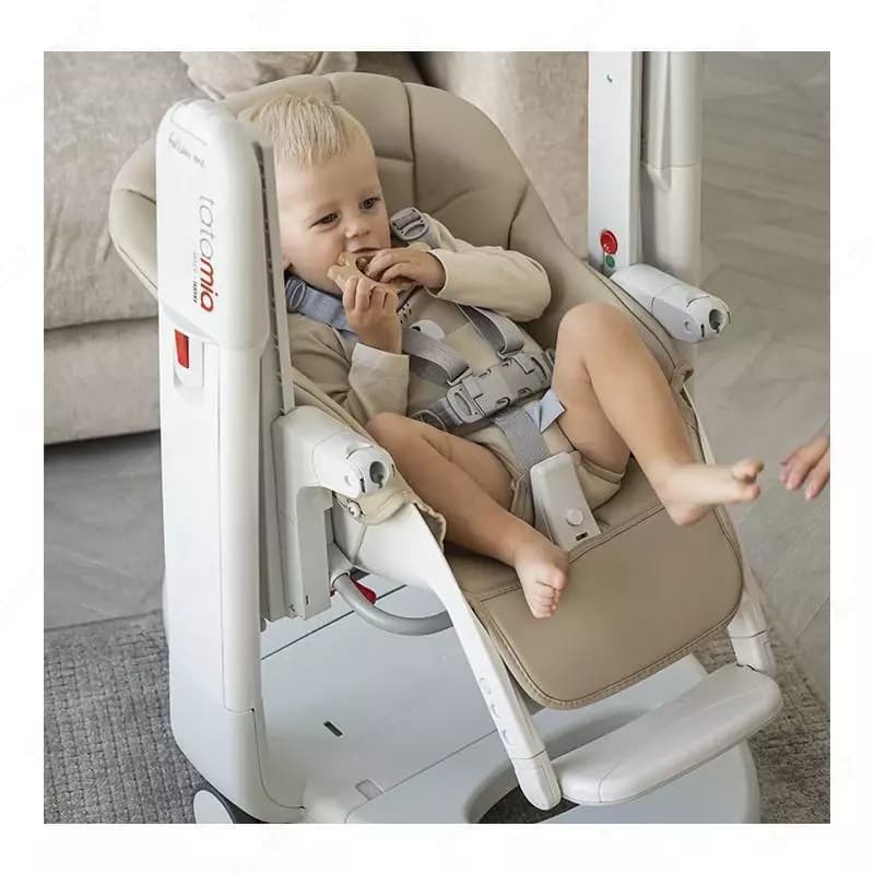 Стульчик для кормления Peg Perego Tatamia Follow Me Latte 🆕 — 2