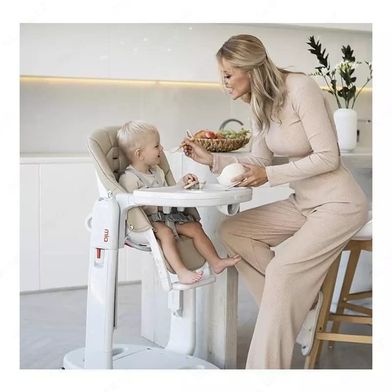 Стульчик для кормления Peg Perego Tatamia Follow Me Latte 🆕 — 3