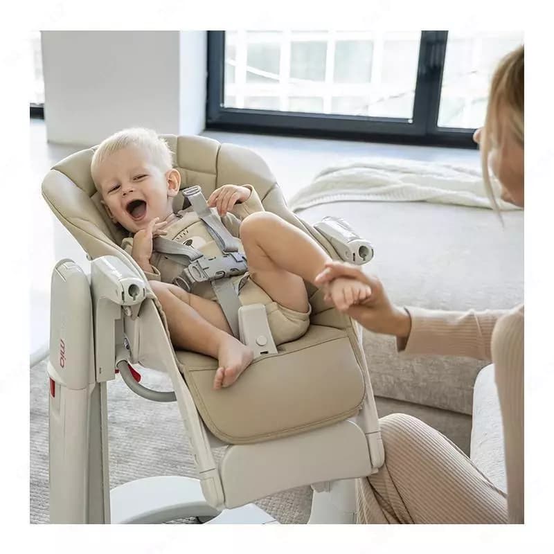 Стульчик для кормления Peg Perego Tatamia Follow Me Latte 🆕 — 5