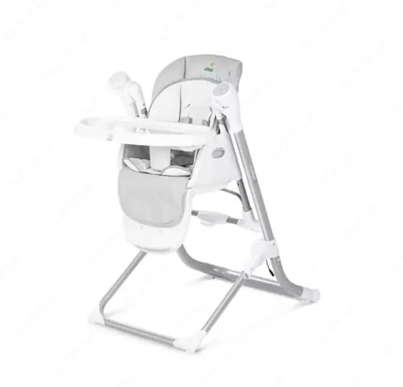 Стульчик для кормления и качели 2-в-1 ”Jikel” Comfort JK803333-90 (Франция) Серый — 1