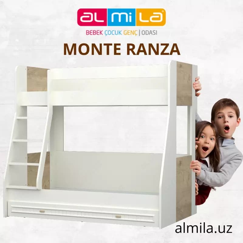 Monte Ranza 🇹🇷 Двухъярусная кровать — 1