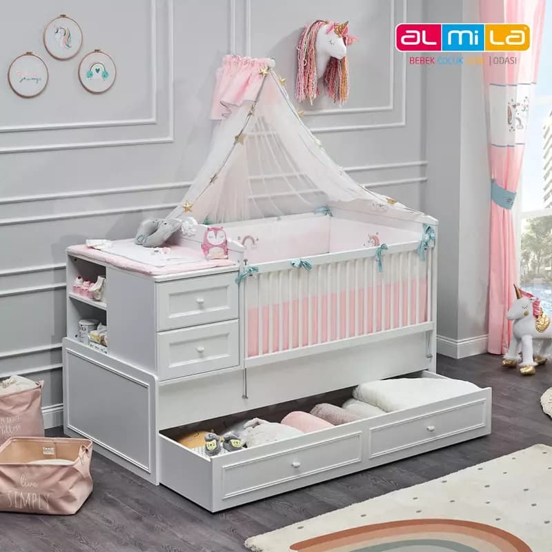 Коллекция мебели для новорожденных "Lora Baby" от Almila (Турция) — 3