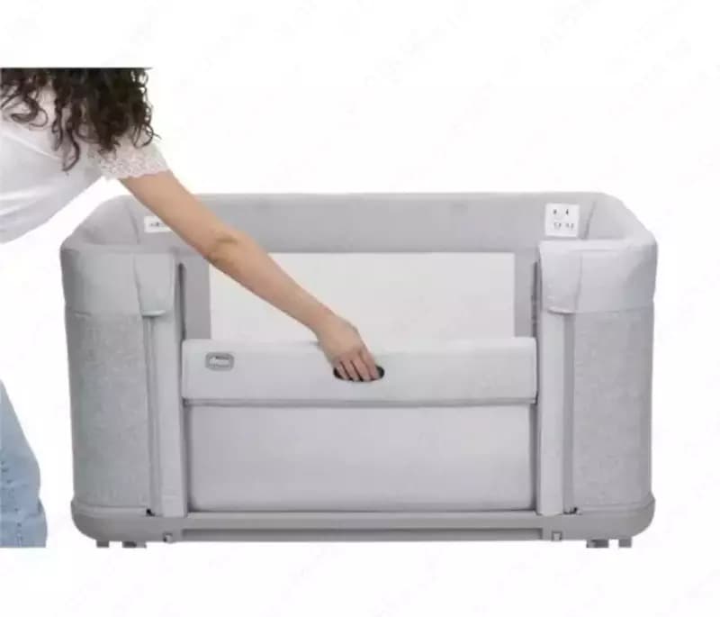 Детская кроватка CHICCO NEXT2ME FOREVER CRIB ASH GREY — 2