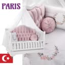 Роскошная кроватка Paris🇹🇷 с маятником от турецкого производителя Tahterevalli