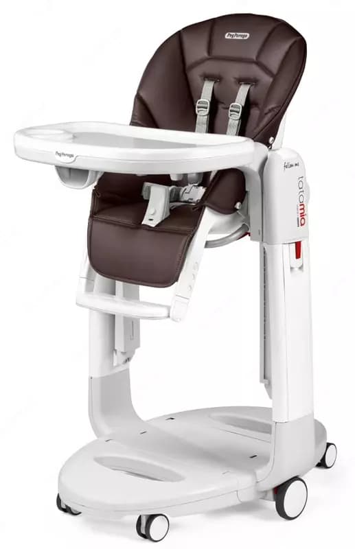 Стульчик для кормления 3в1 ”Peg Perego” Tatamia Follow Me (Италия) Cacao — 1