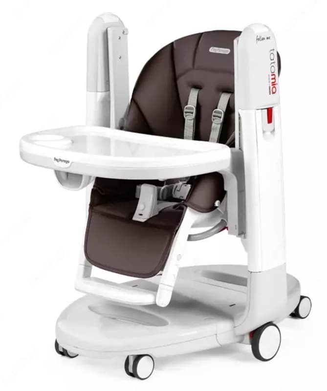 Стульчик для кормления 3в1 ”Peg Perego” Tatamia Follow Me (Италия) Cacao — 3
