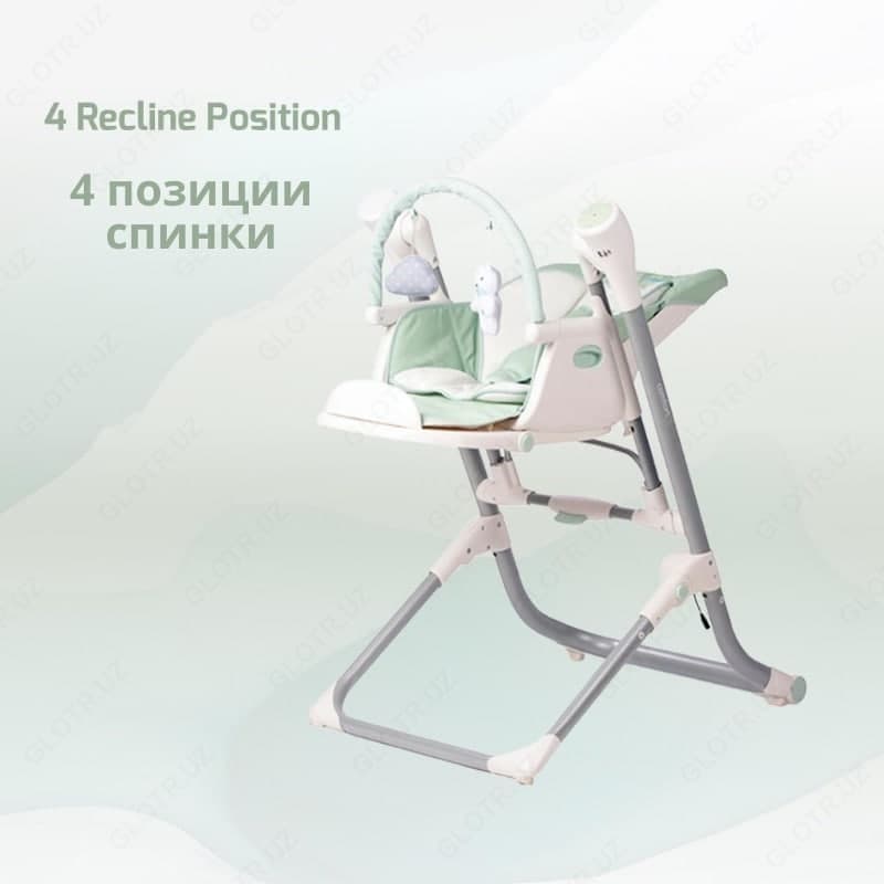 Стульчики для кормления от Jikel с функцией качалочки — 3