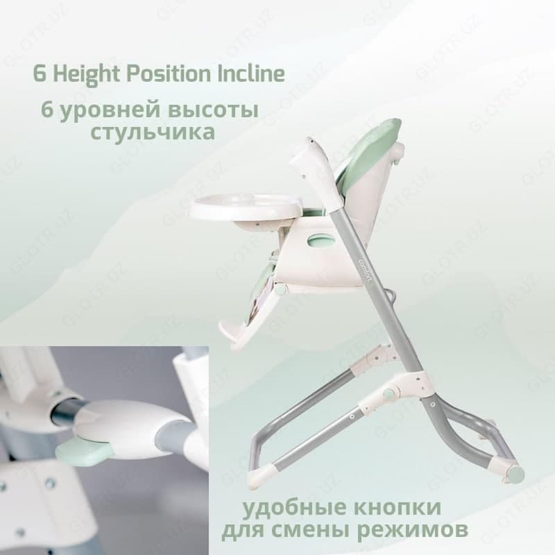 Стульчики для кормления от Jikel с функцией качалочки — 6