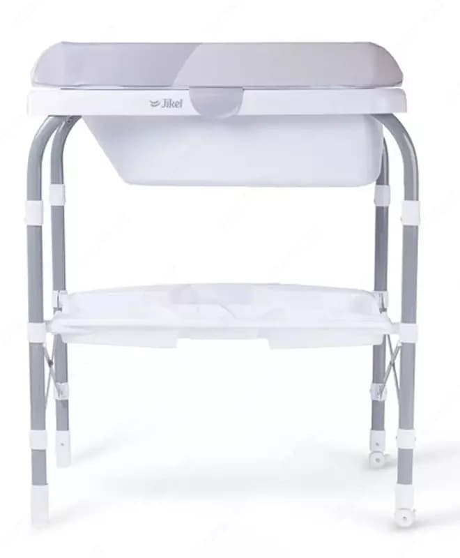 Столик для ванны и пеленания 2 в 1 ”Jikel” Ripple JK810101-90 (Франция) Серый — 3