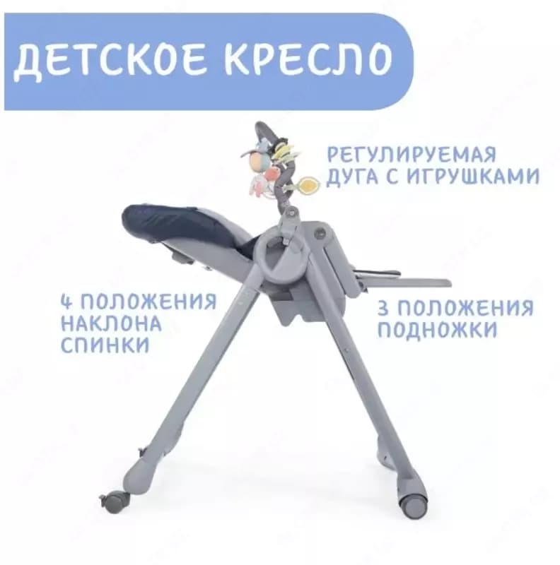 Стульчик для кормления Chicco Polly Magic Relax — 4