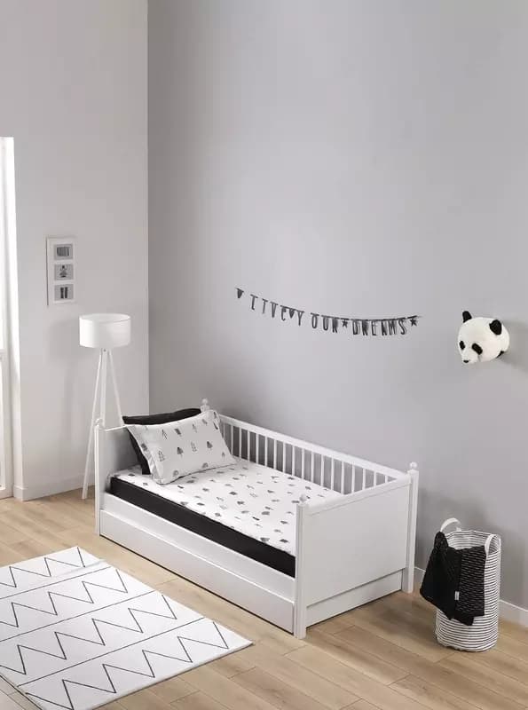 Кроватка-диванчик со съемным бортиком Nordic toddler ALMILA 🇹🇷 Турция — 4