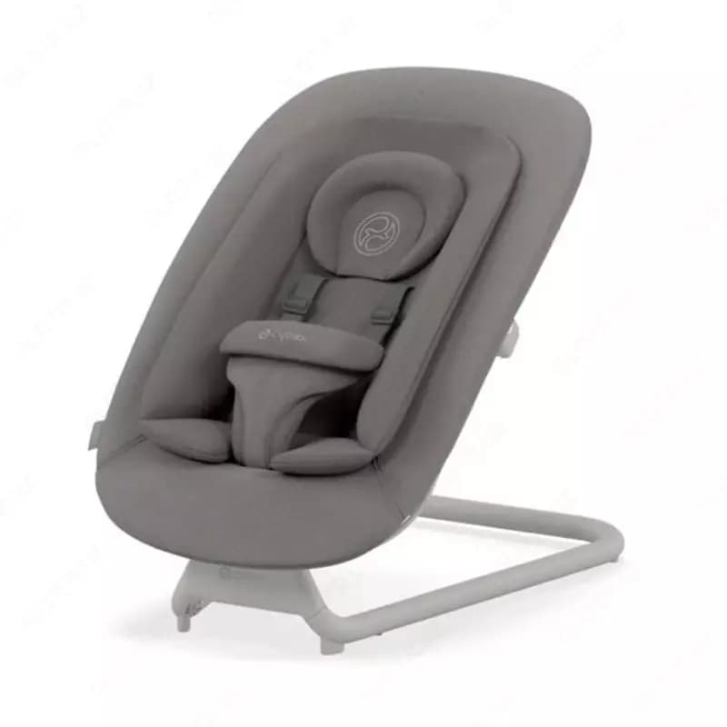 Кресло-качалка Cybex - LEMO Bouncer Suede Grey | mid grey — 1