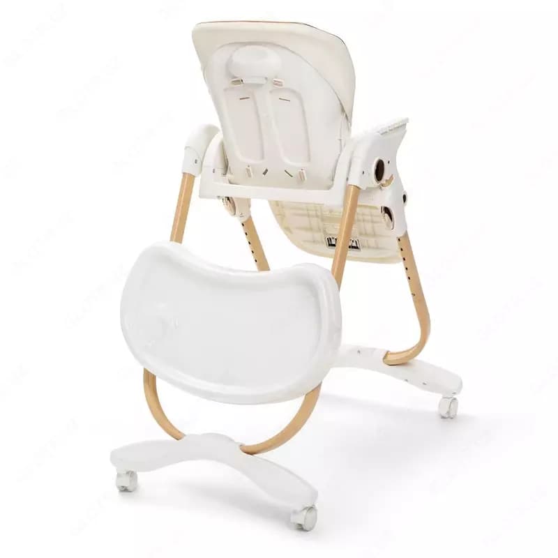 Детский стульчик для кормления ”Jikel” Nobel Highchair Creamy Beige, от 6 мес. до 3 лет (NEW) — 2