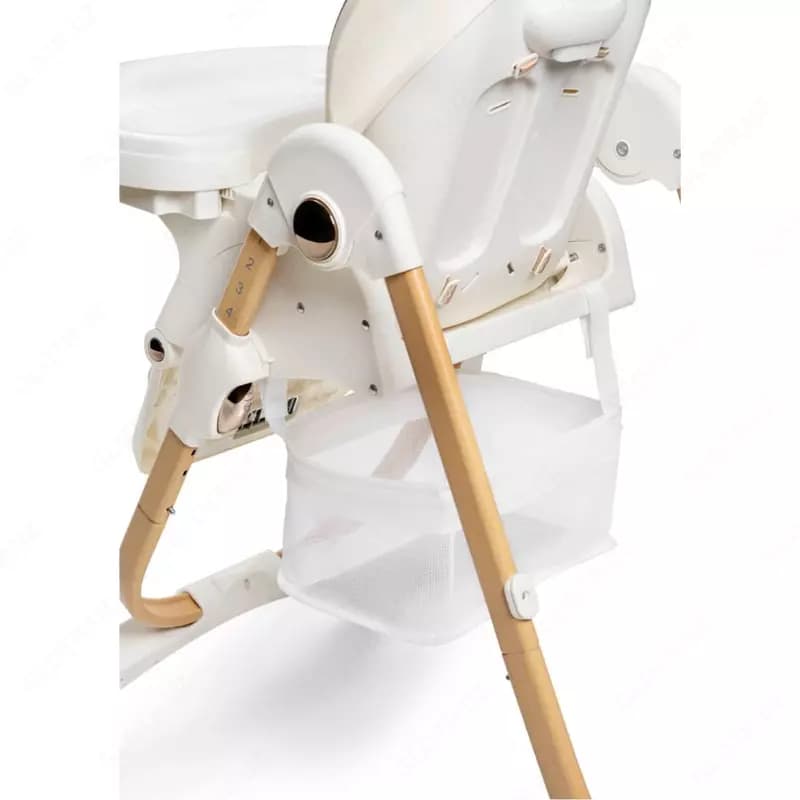 Детский стульчик для кормления ”Jikel” Nobel Highchair Creamy Beige, от 6 мес. до 3 лет (NEW) — 3