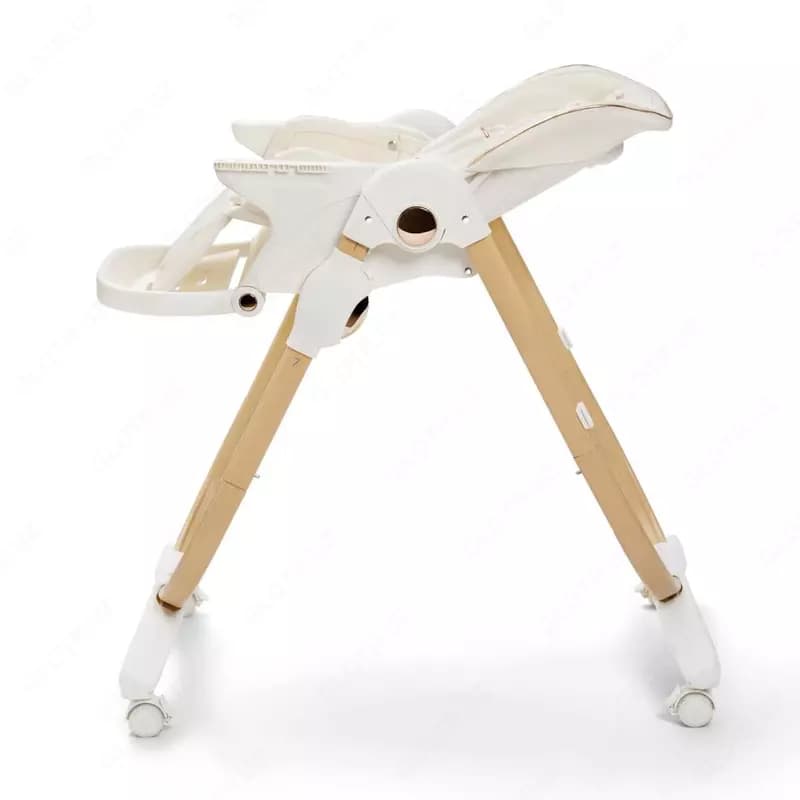 Детский стульчик для кормления ”Jikel” Nobel Highchair Creamy Beige, от 6 мес. до 3 лет (NEW) — 5