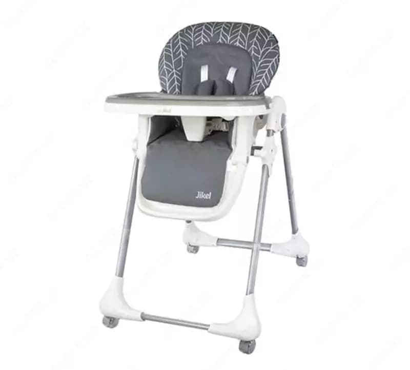 Стульчик для кормления ”Jikel” Tron JK803331-90 (Франция) Серый — 1