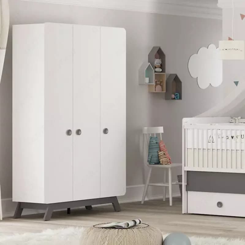 Мебель для новорождённых "BABY CUTE" (серая) Турция — 6