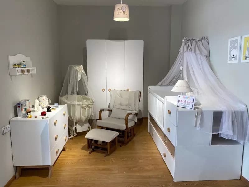 Мебель для новорождённых "BABY CUTE" (серая) Турция — 8