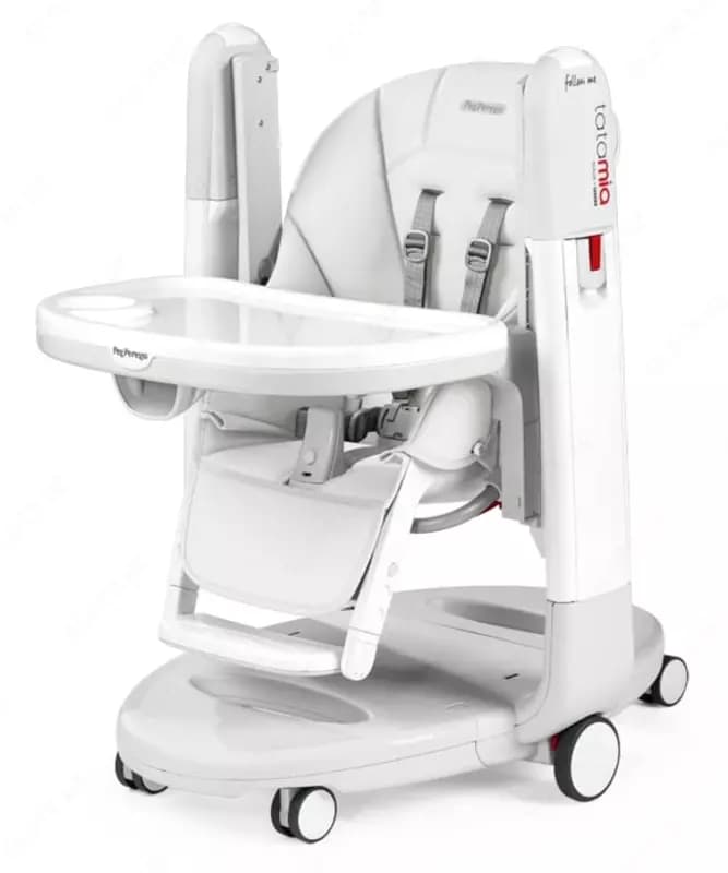 Стульчик для кормления 3-в-1 ”Peg Perego” Tatamia Follow Me H02000001BL0 (Италия) Latte — 3