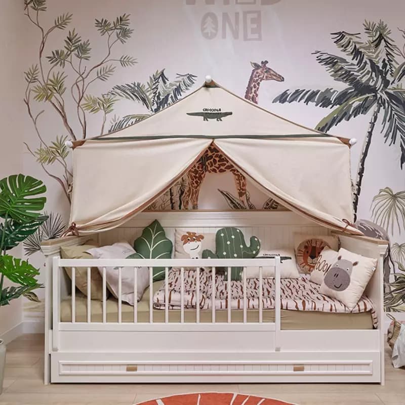 Кровать "Monte" со съемным бортиком Safari 🇹🇷 от Almila toddler + Tente — 2