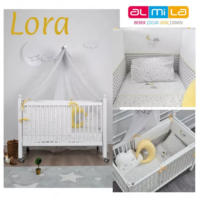 🇹🇷 Кроватка Lora от производителя Almila (Турция) — 2
