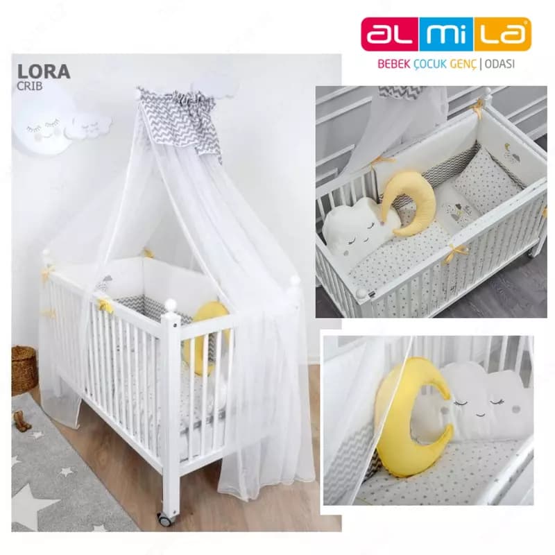 🇹🇷 Кроватка Lora от производителя Almila (Турция) — 3