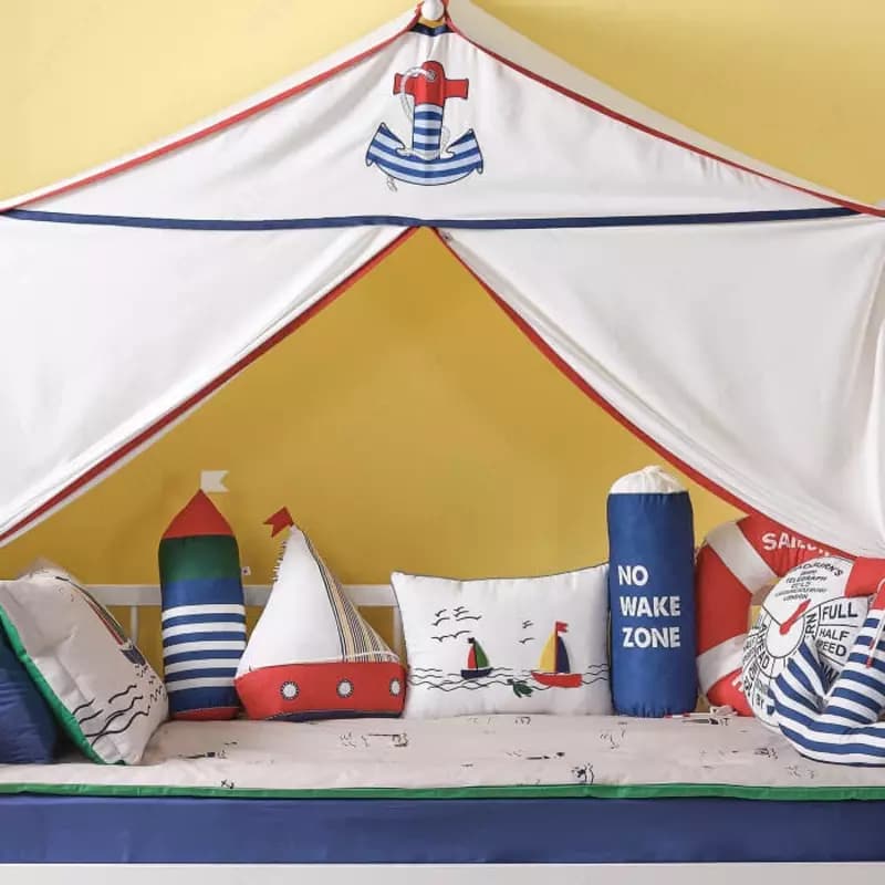 Диван-кровать коллекции "Lora" от Almila (Турция) 🇹🇷 toddler + Tente Sailor — 5