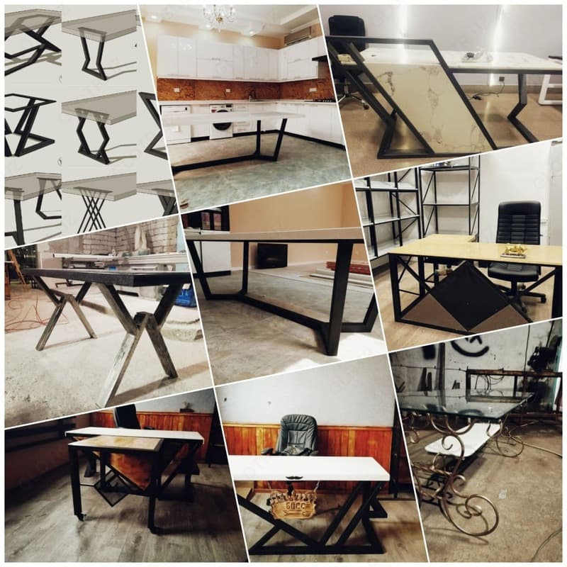 Стол в стиле LOFT — 3
