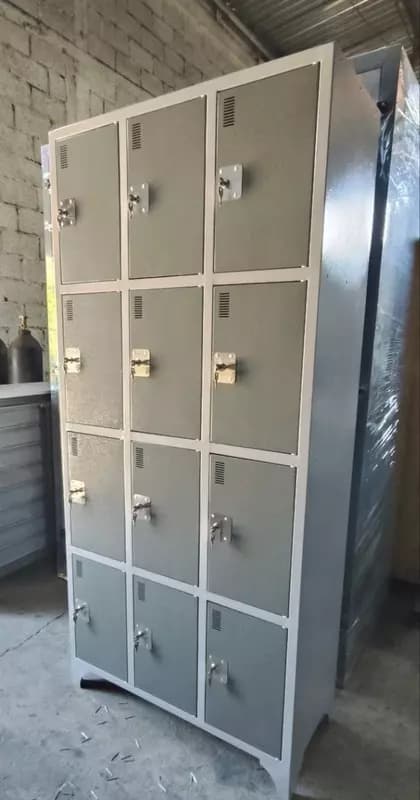 Металлический шкаф на 12 ячеек ”SHEETMETALL” толщ. мет. 1 мм, 2000x900x400 мм — 2