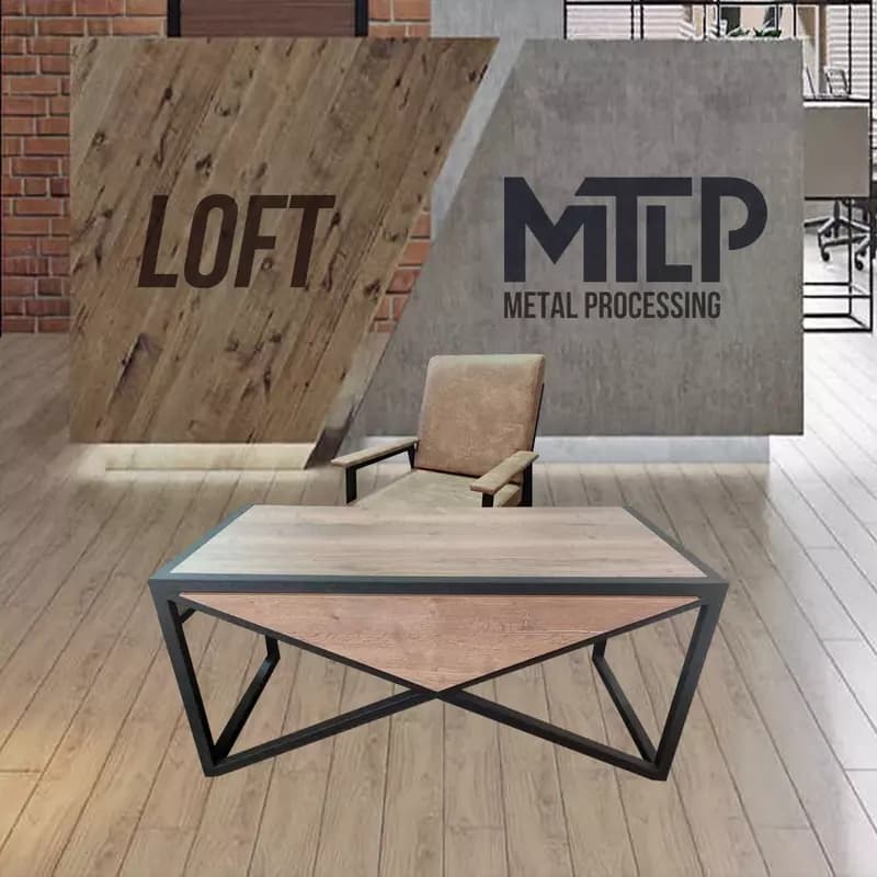 Стол в стиле Loft — 3