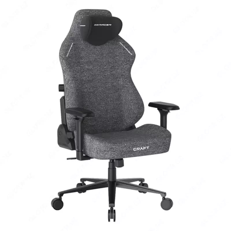 Геймерское кресло DXRacer Fabric Gray Craft Pro (GC-CRA-PRO-NG) — 2
