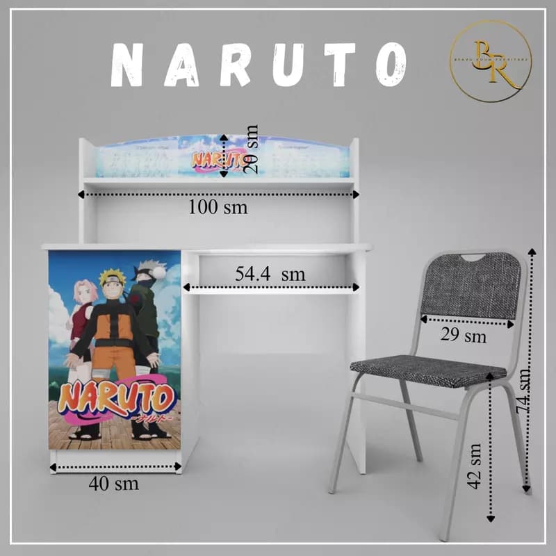 Детская парта- NARUTO — 2